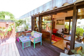 Old Town Bohemian Apartment with green terrace
